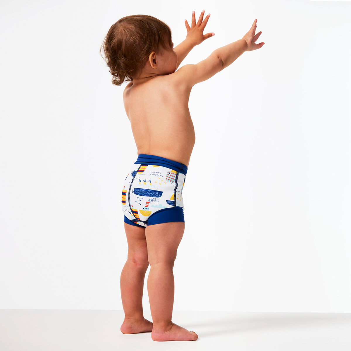 Happy Nappy™ Swim Diaper Tug Boats