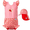 Happy Nappy™ Swimsuit & Legionnaire Hat Bundle