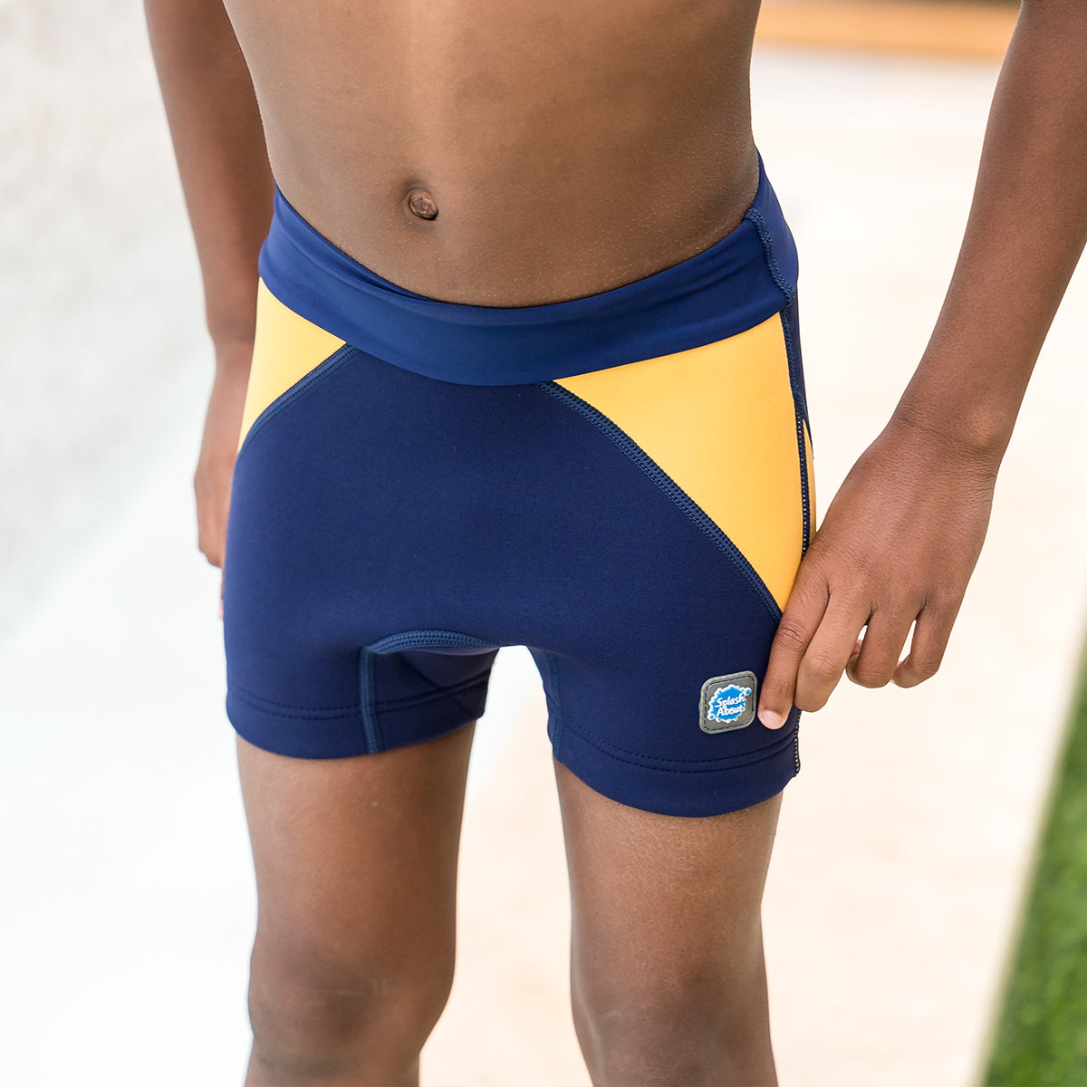 Splash About Child Jammers Navy/Yellow