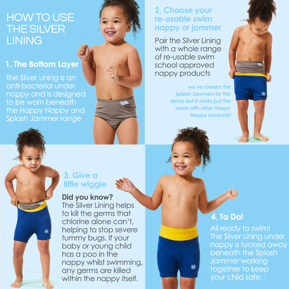 Silver Lining Diaper Wrap