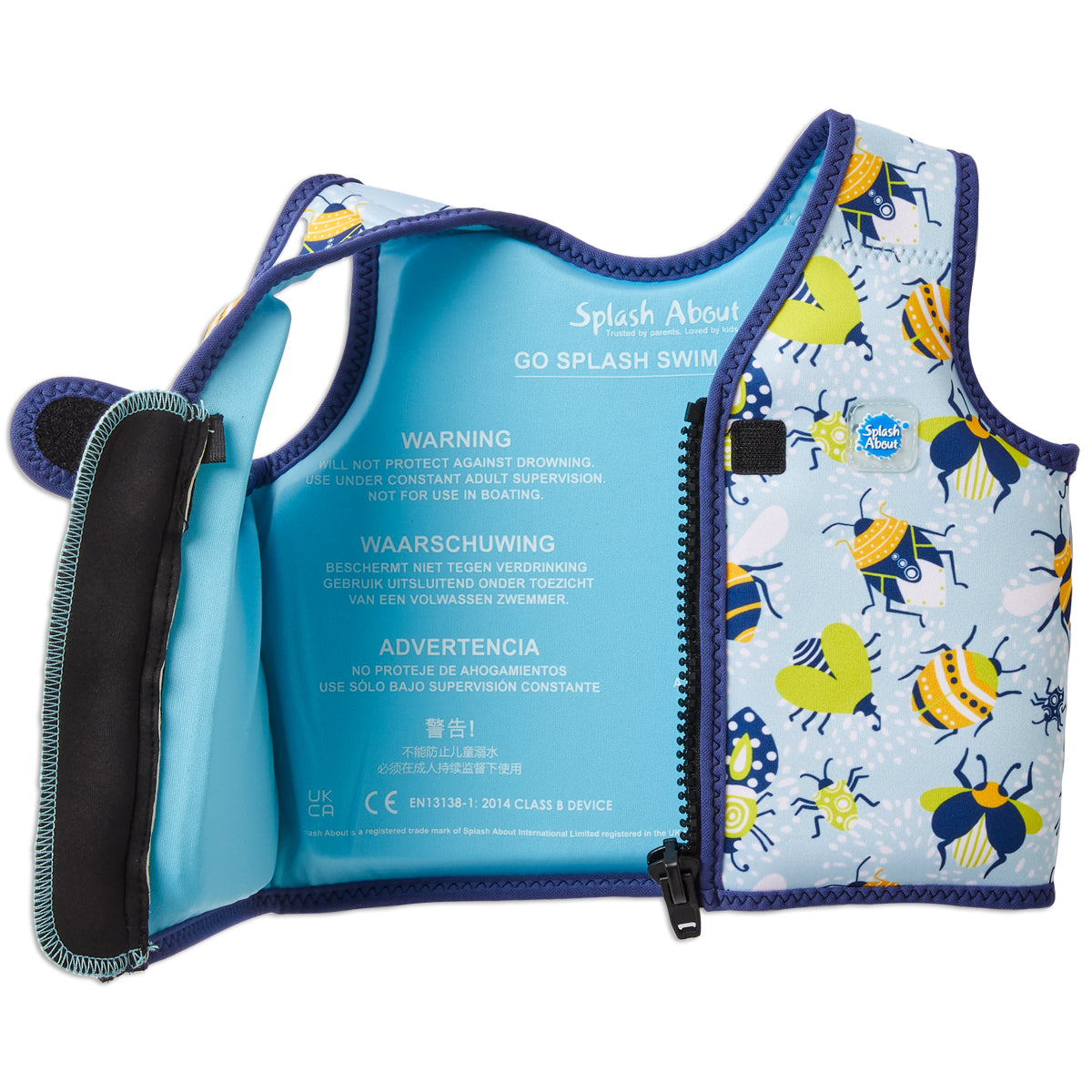 Go Splash Swim Vest Garden Bugs