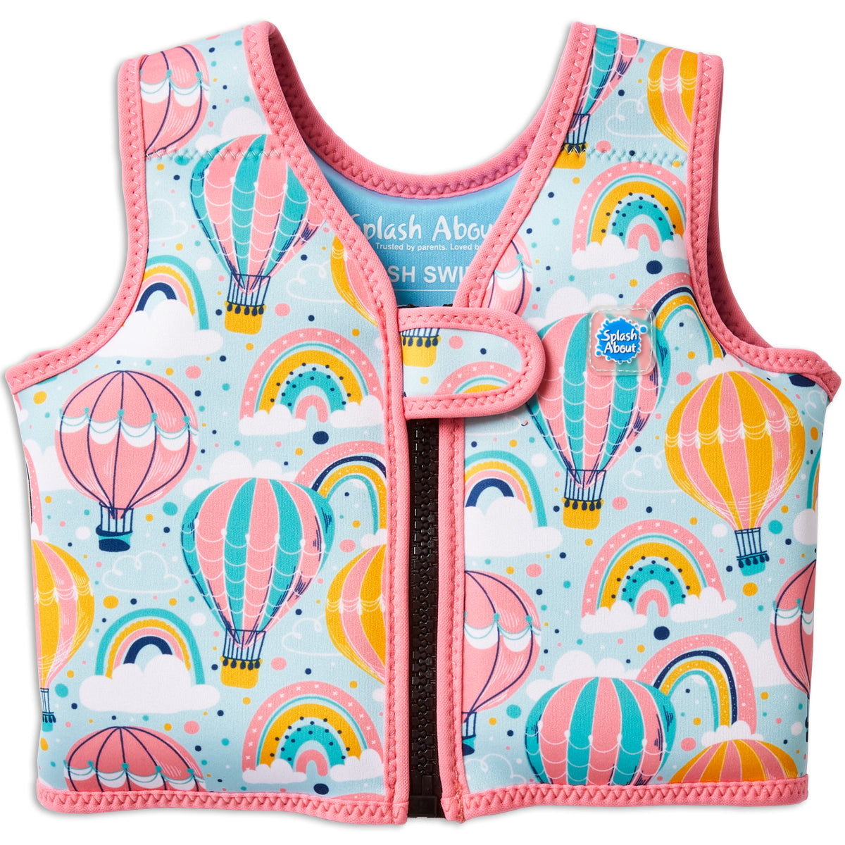 Go Splash Swim Vest Over the Rainbow
