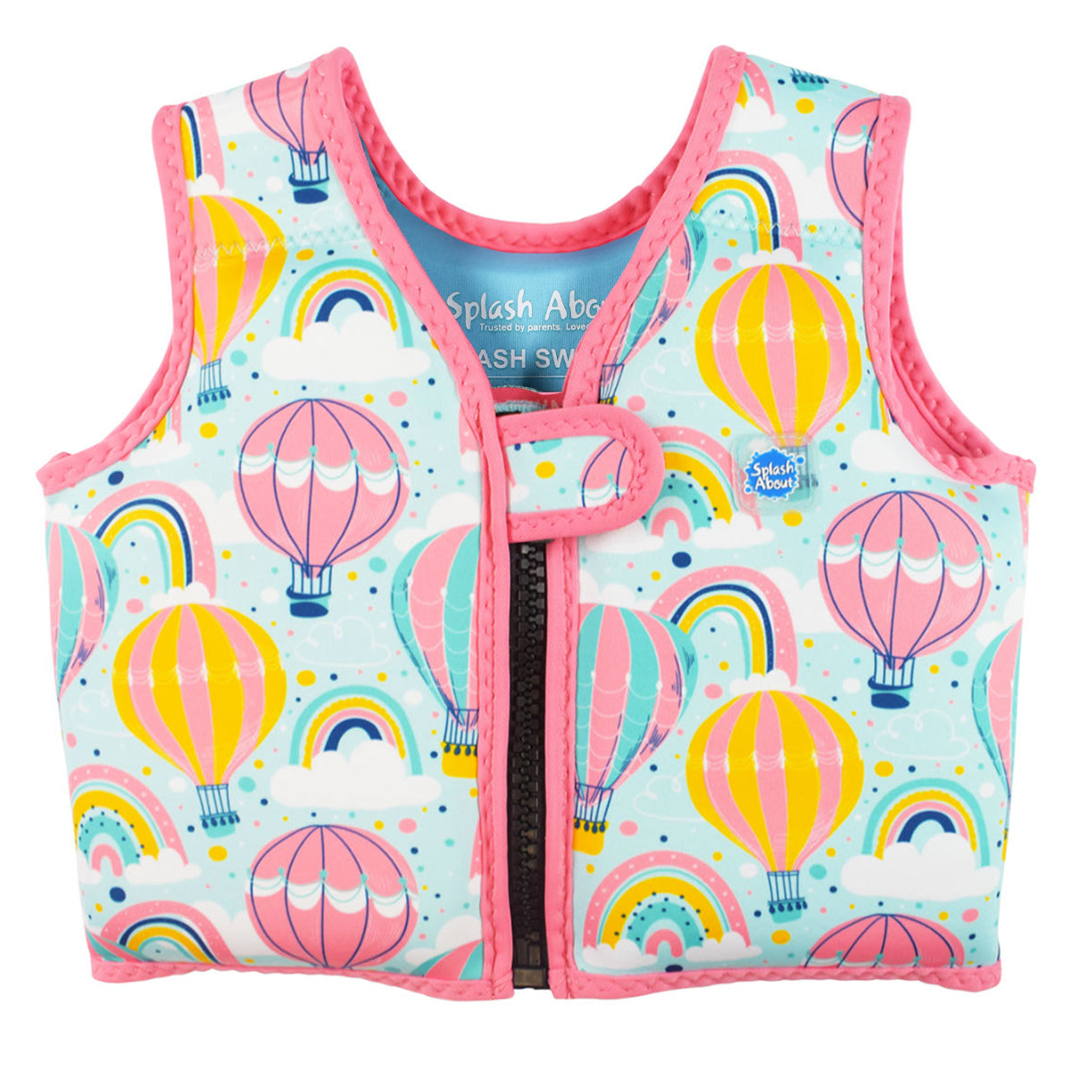 Go Splash Swim Vest Over the Rainbow