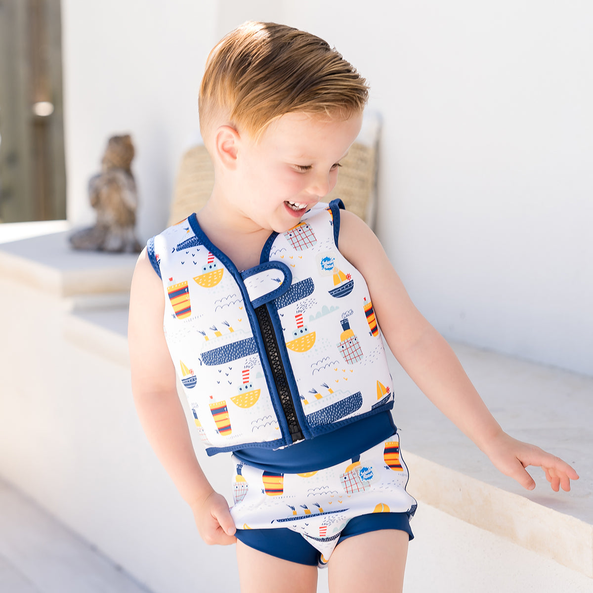 Happy Nappy Duo™ Swim Diaper & Go Splash Swim Vest Bundle