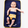 Changing Mat Navy & Yellow