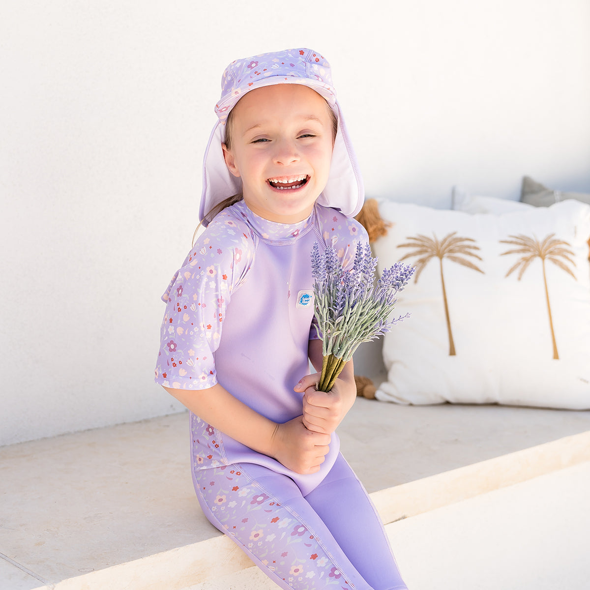 UV Sun & Sea Suit Lilac Spring