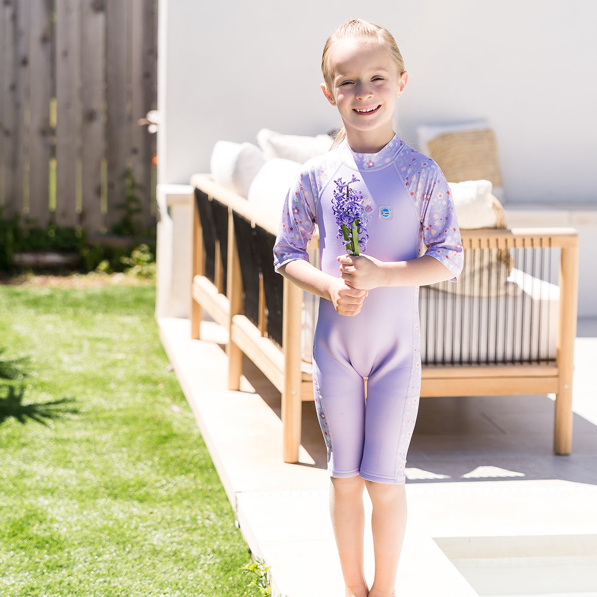 UV Sun & Sea Suit Lilac Spring