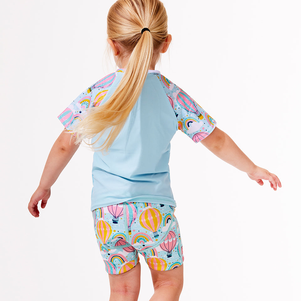 Short Sleeve Rash Vest Up and Away