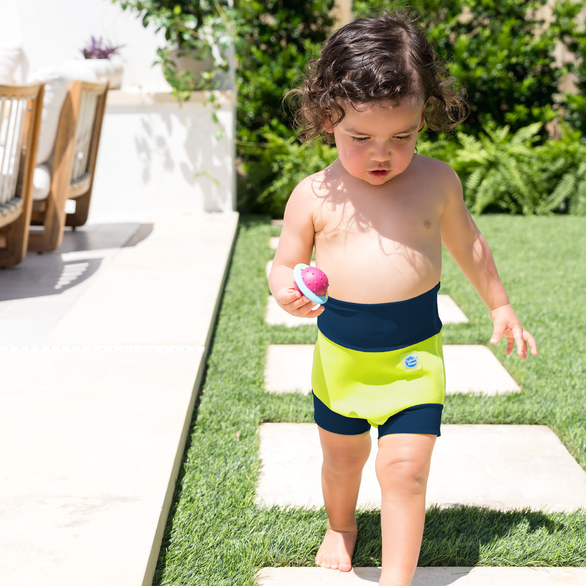 Happy Nappy™ Swim Diaper Lime/Navy
