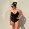 Women’s Tummy Control Swimsuit Black