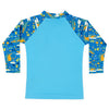 Long Sleeve Rash Vest Crocodile Swamp