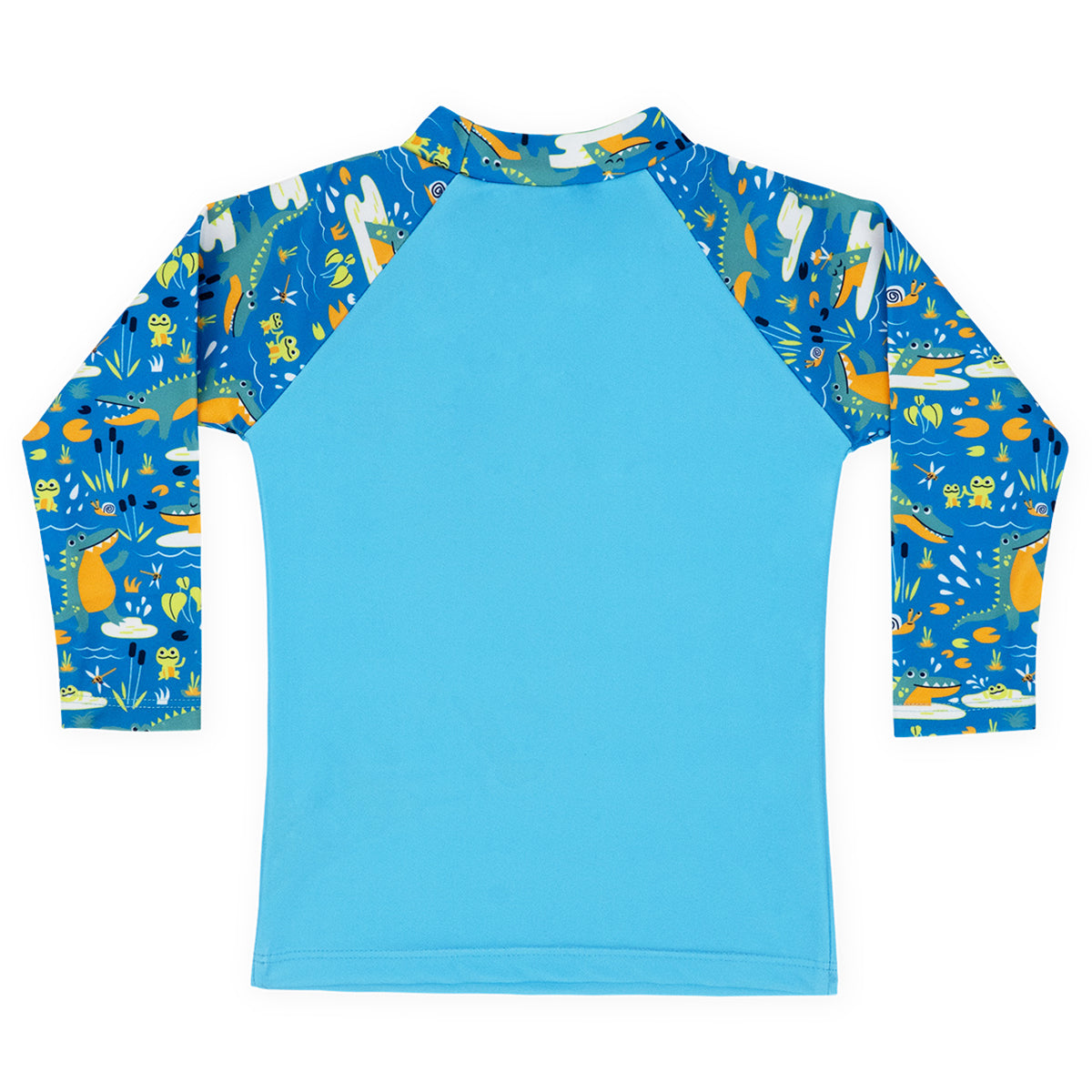 Long Sleeve Rash Vest Crocodile Swamp