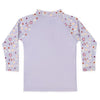 Long Sleeve Rash Vest Lilac Spring