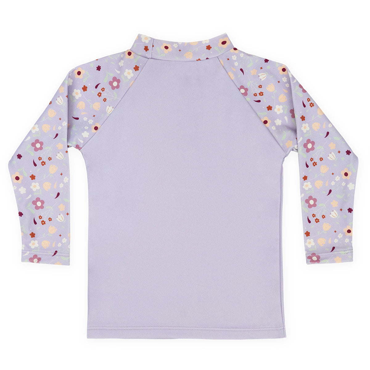 Long Sleeve Rash Vest Lilac Spring