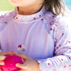 Long Sleeve Rash Vest Lilac Spring