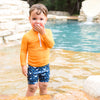 Premium Long Sleeve Rash Vest Orange