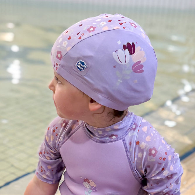 Baby & Toddler Swim Cap Lilac Spring