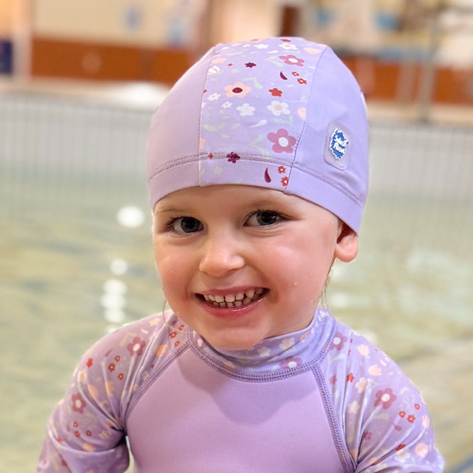Baby & Toddler Swim Cap Lilac Spring