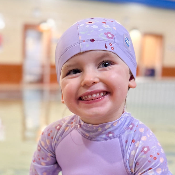 Baby & Toddler Swim Cap Lilac Spring