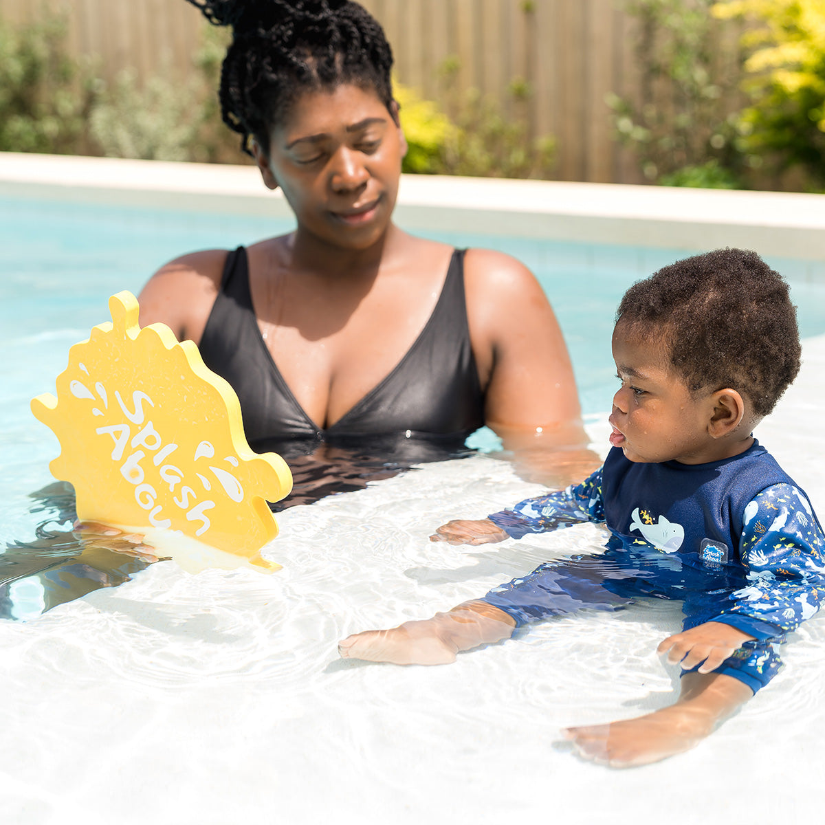 Large Bath & Pool Mirror - Yellow