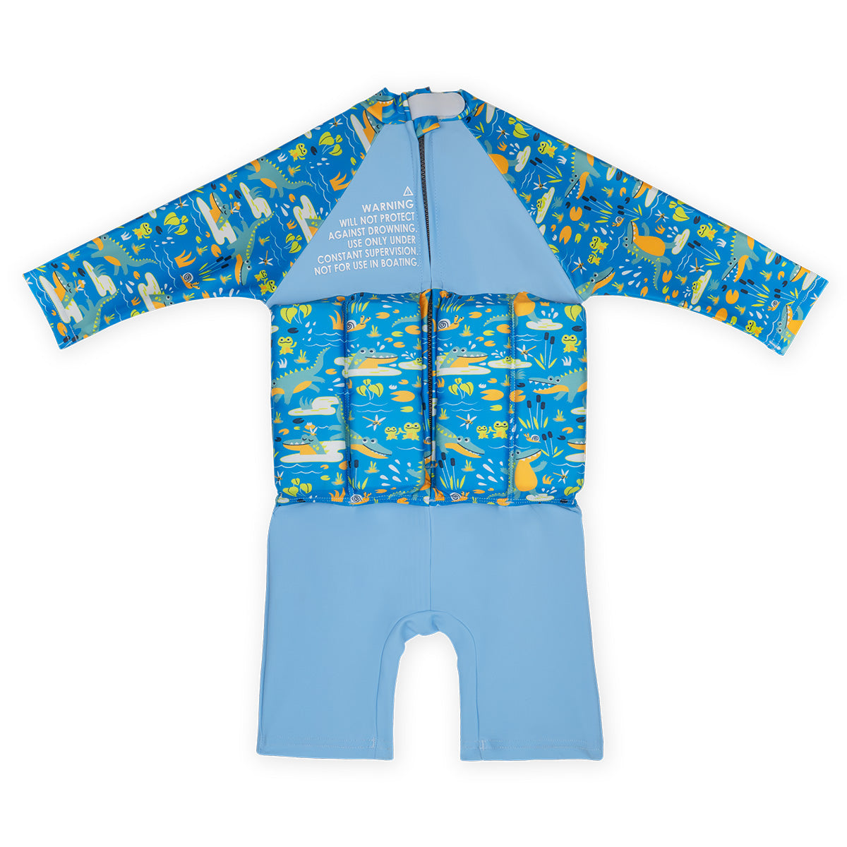 Sleeved Floatsuit Crocodile Swamp
