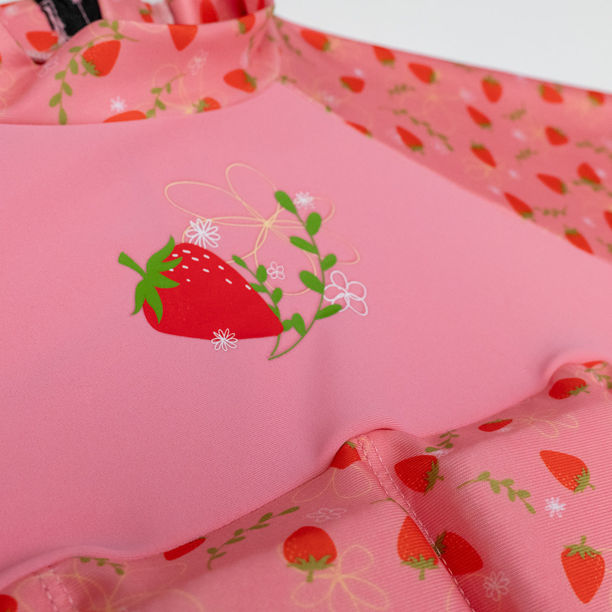 Sleeved Floatsuit Strawberry Field