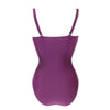 Women’s Tummy Control Swimsuit Plum