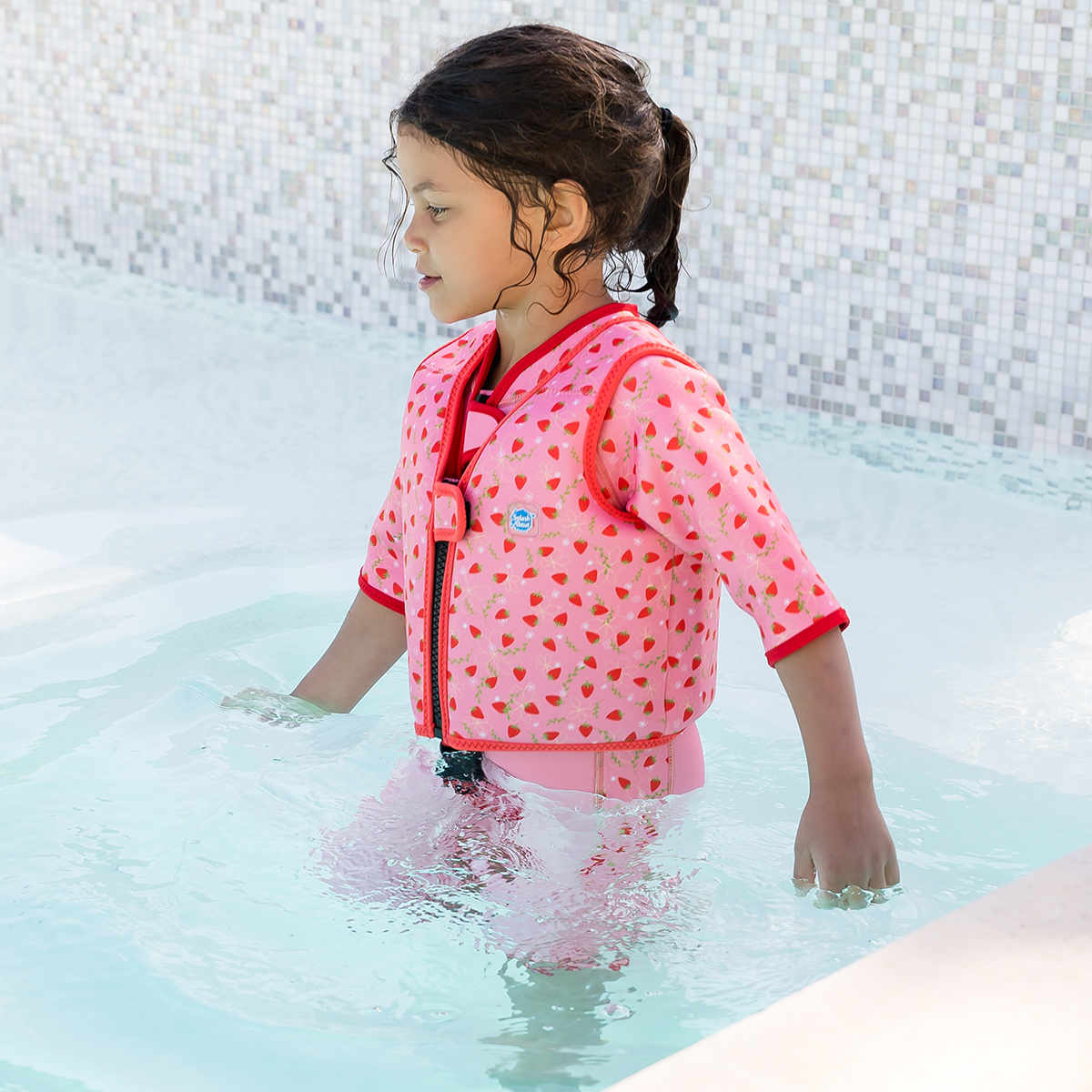 Shorty Wetsuit & Go Splash Swim Vest Bundle