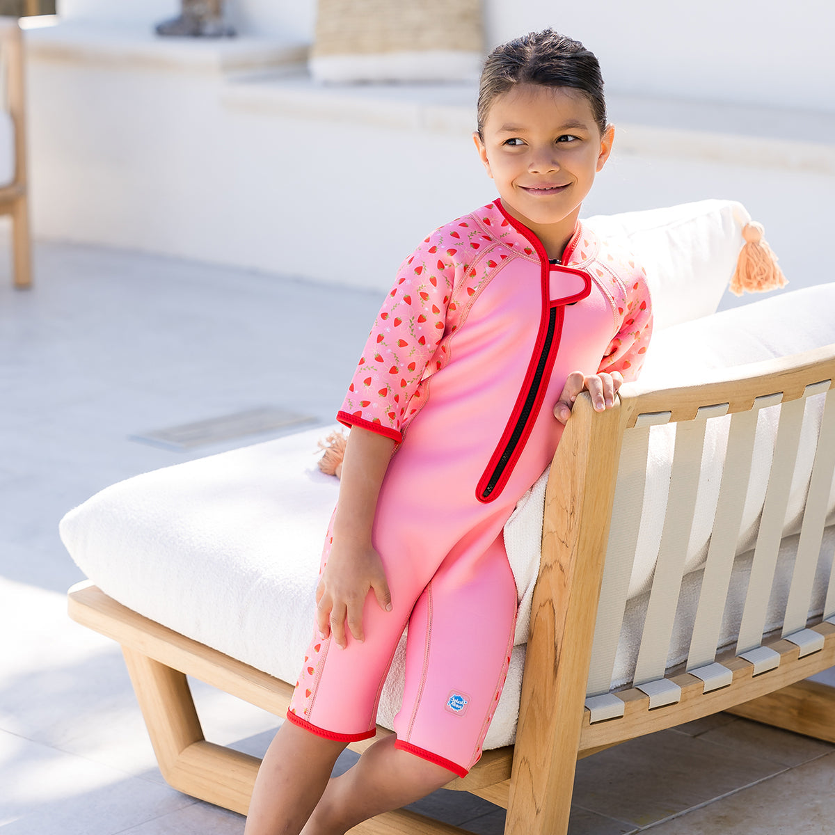 Shorty Wetsuit & Go Splash Swim Vest Bundle