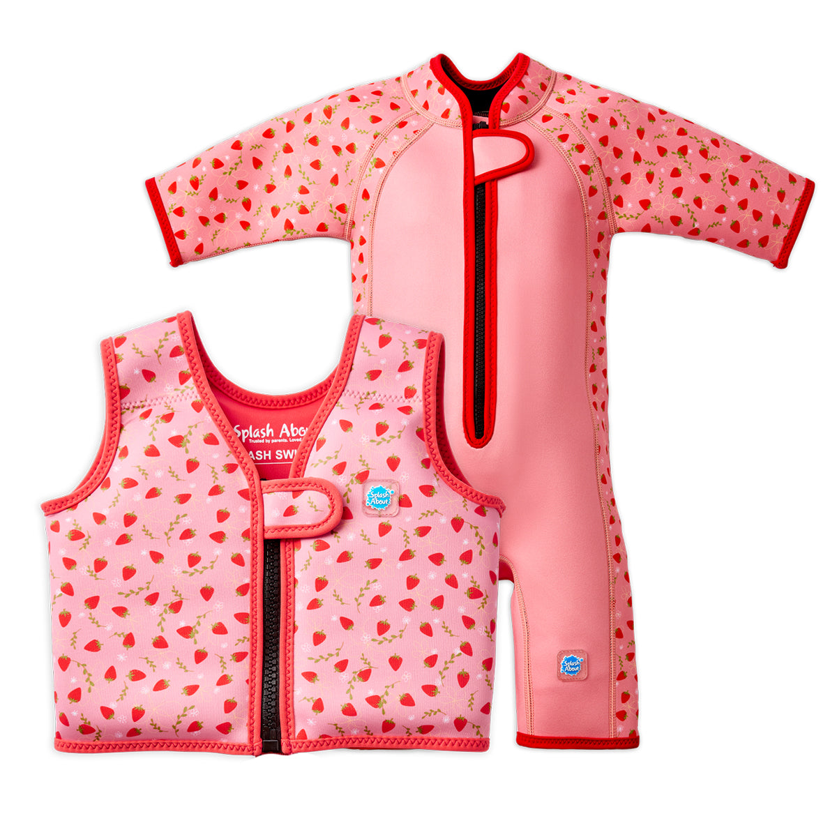 Shorty Wetsuit & Go Splash Swim Vest Bundle