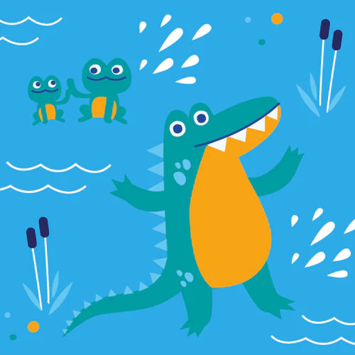 Crocodile Swamp Design Swatch