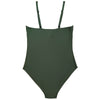 Women’s Tummy Control Swimsuit Forest Green