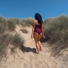 Women’s Tummy Control Swimsuit Plum